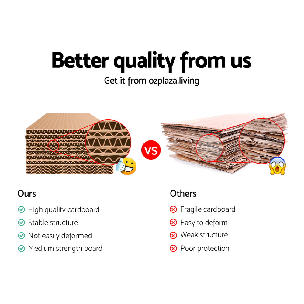 200pcs Mailing Box 174x128x53mm Mail Cardboard Diecut Mailer