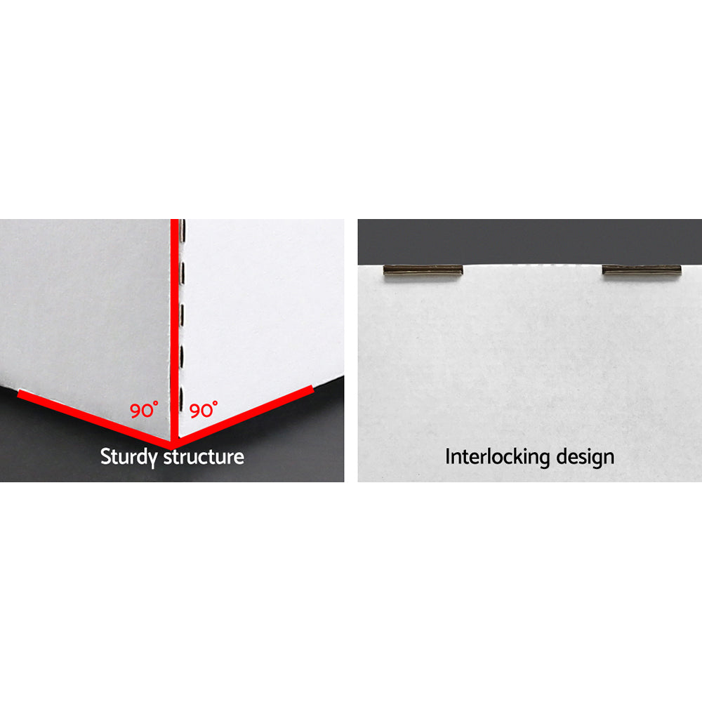 200pcs Mailing Box 174x128x53mm Mail Cardboard Diecut Mailer