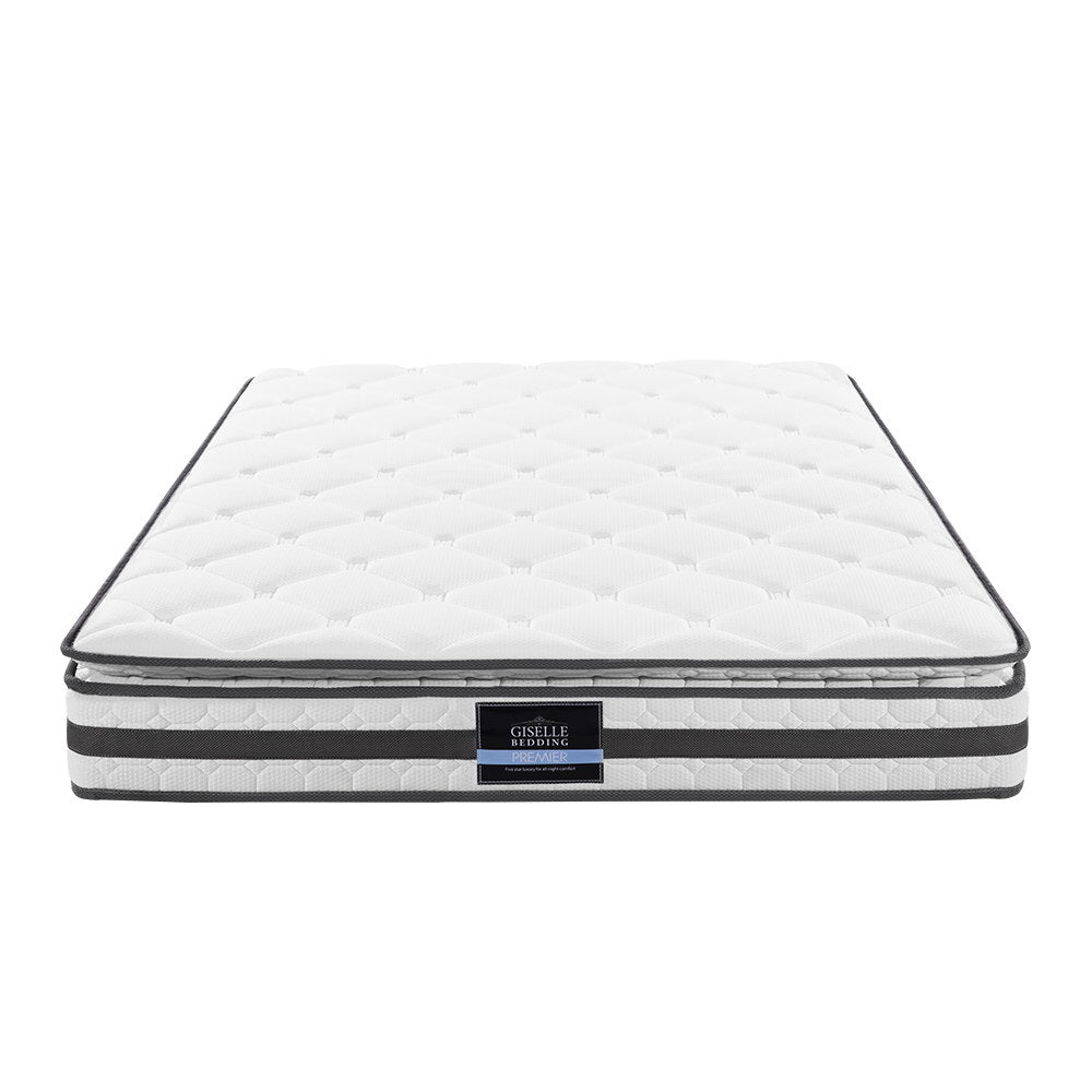 Giselle Bedding Normay Bonnell Spring Mattress 21cm Thick Queen