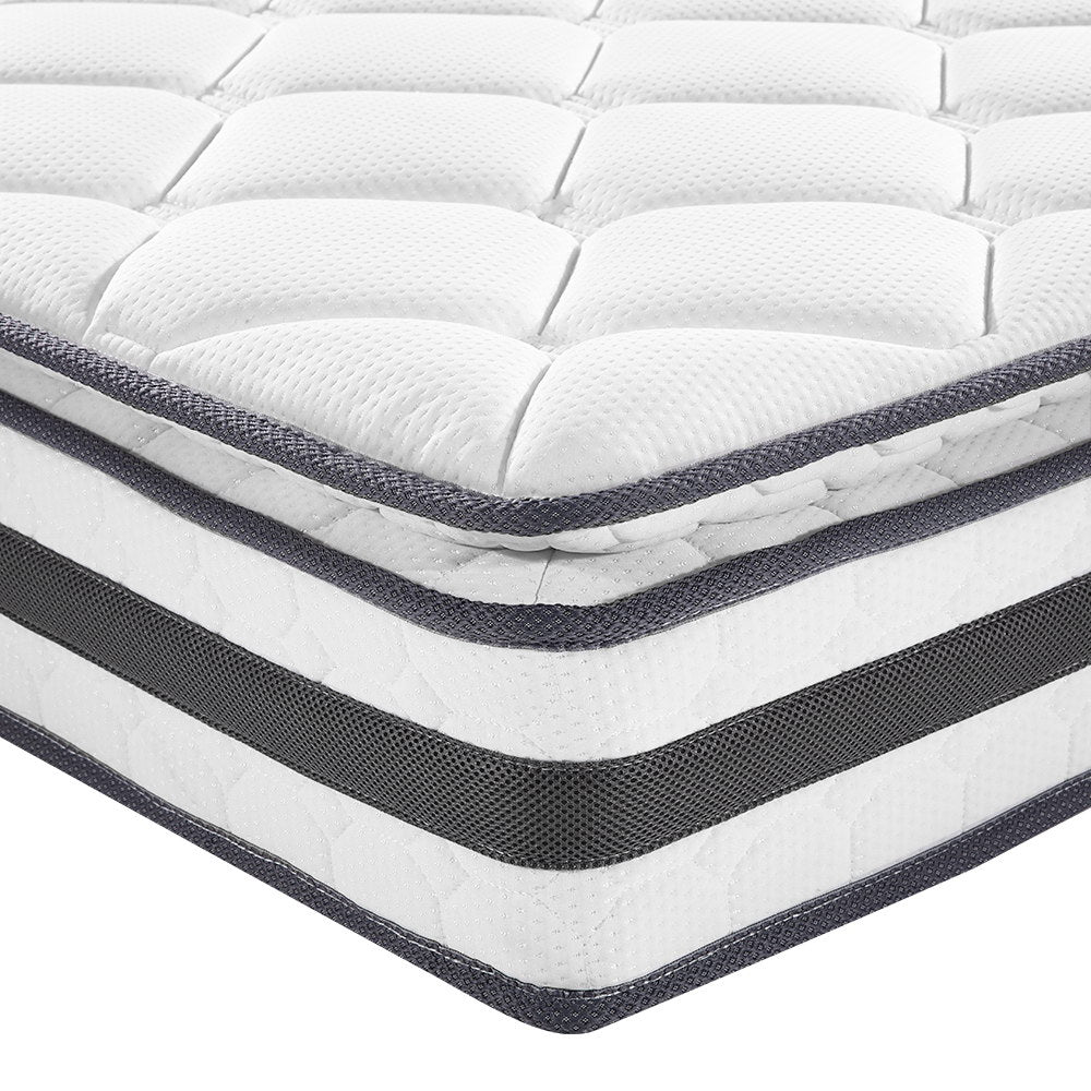 Giselle Bedding Normay Bonnell Spring Mattress 21cm Thick Queen