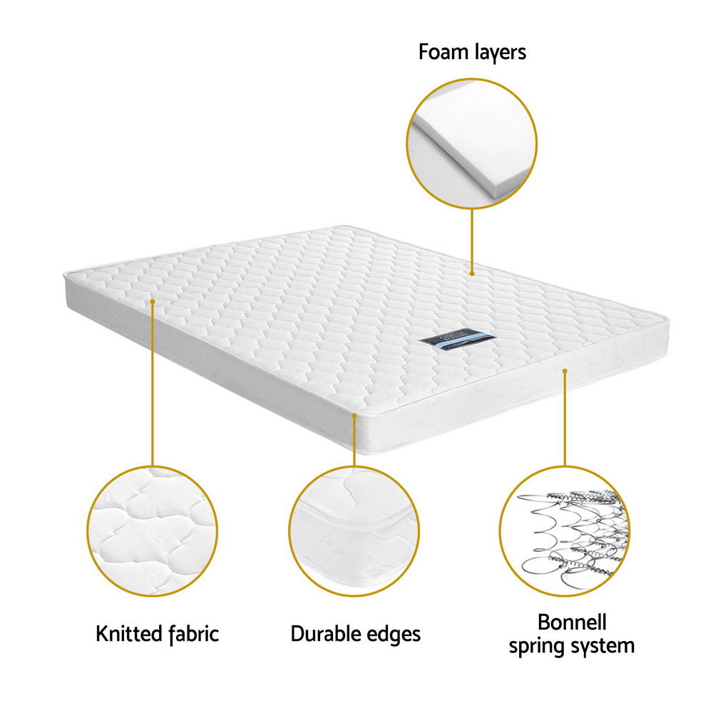 Giselle Bedding 13cm Mattress Tight Top Double