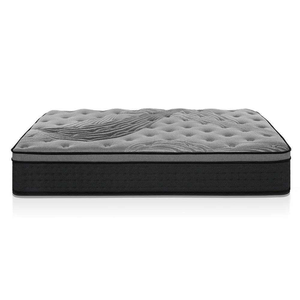 Giselle Bedding Alanya Euro Top Pocket Spring Mattress 34cm Thick Double