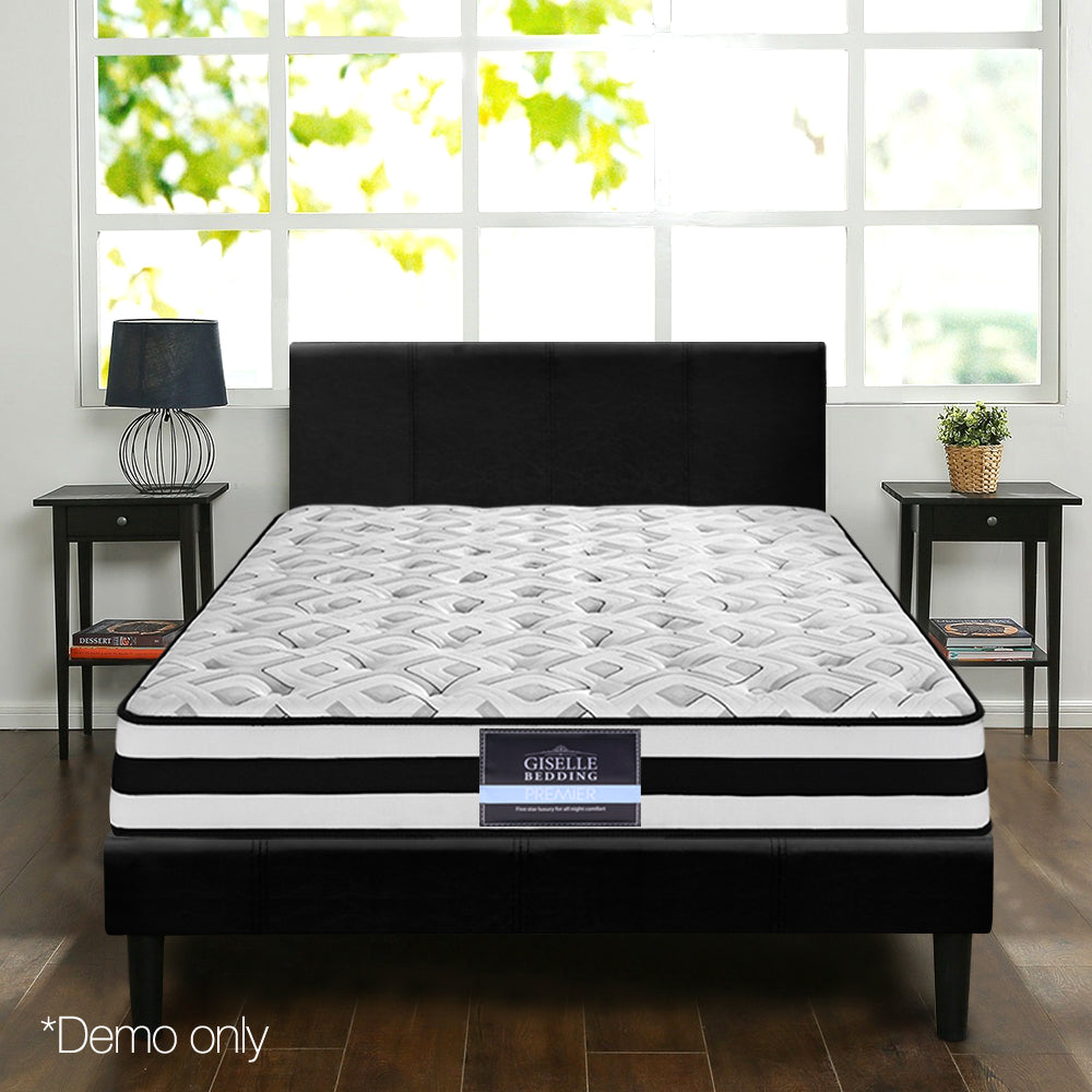 Giselle Bedding Rumba Tight Top Pocket Spring Mattress 24cm Thick King