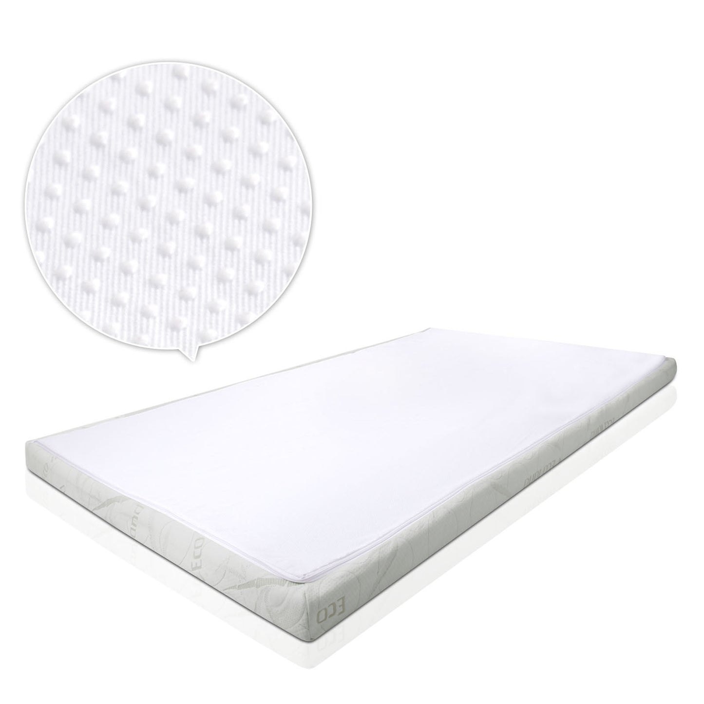 Giselle Bedding 7CM Memory Foam Mattress Topper Bammboo Cover Queen