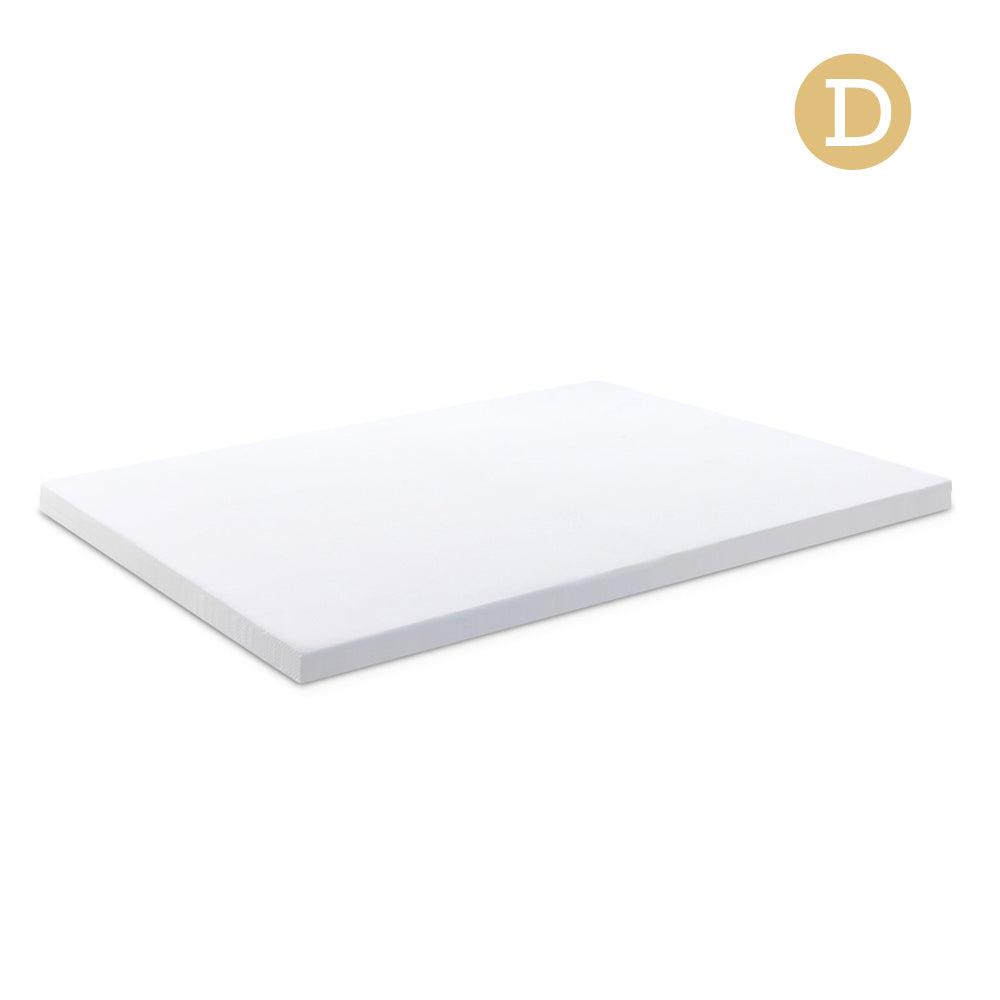 Giselle Bedding Double Size Dual Layer Cool Gel Memory Foam Topper