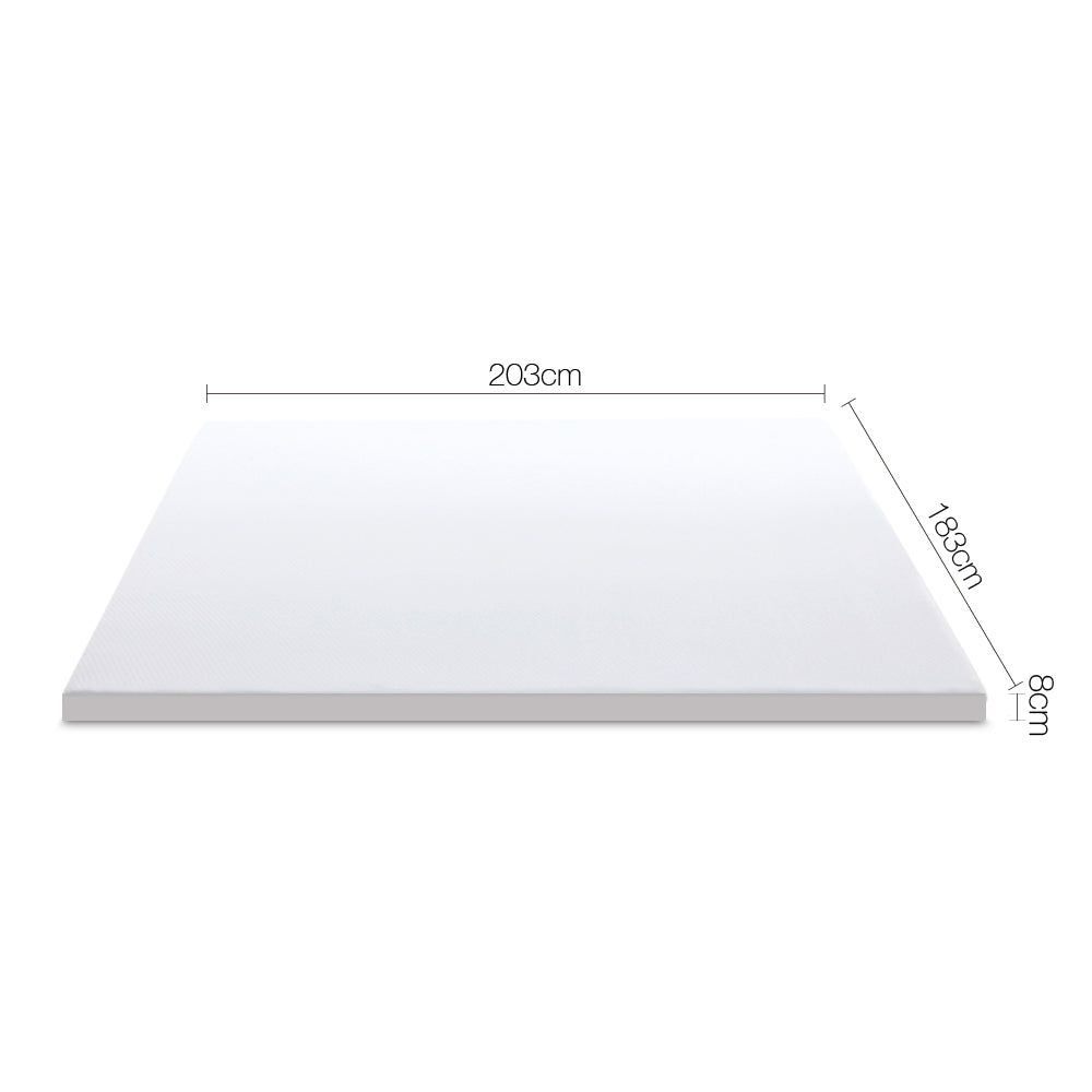 Giselle Bedding King Size Dual Layer Cool Gel Memory Foam