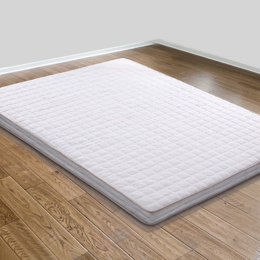 Giselle Bedding Memory Foam Mattress Topper Bed Underlay Cover King 7cm