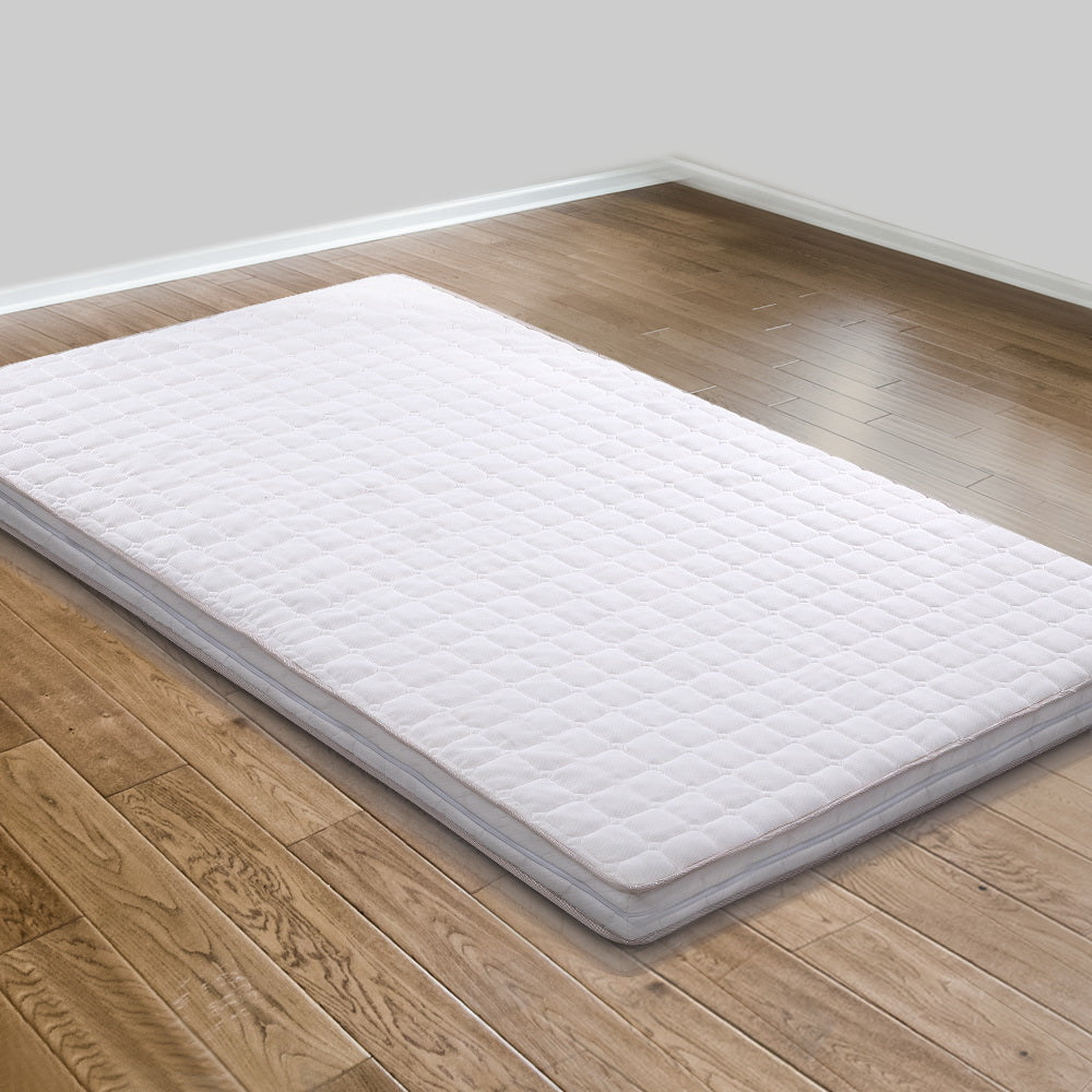 Giselle Bedding Memory Foam Mattress Topper Bed Underlay Cover Single 7cm