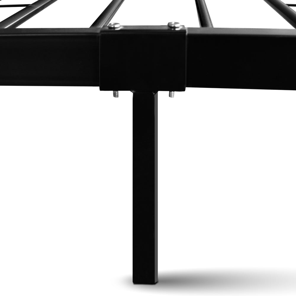 Artiss Metal Double Bed Frame - Black