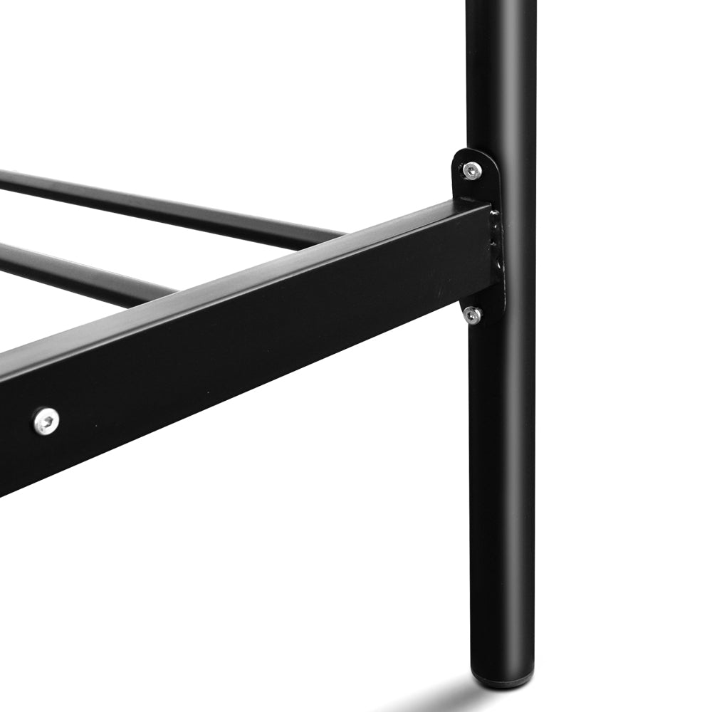Artiss Metal King Bed Frame - Black