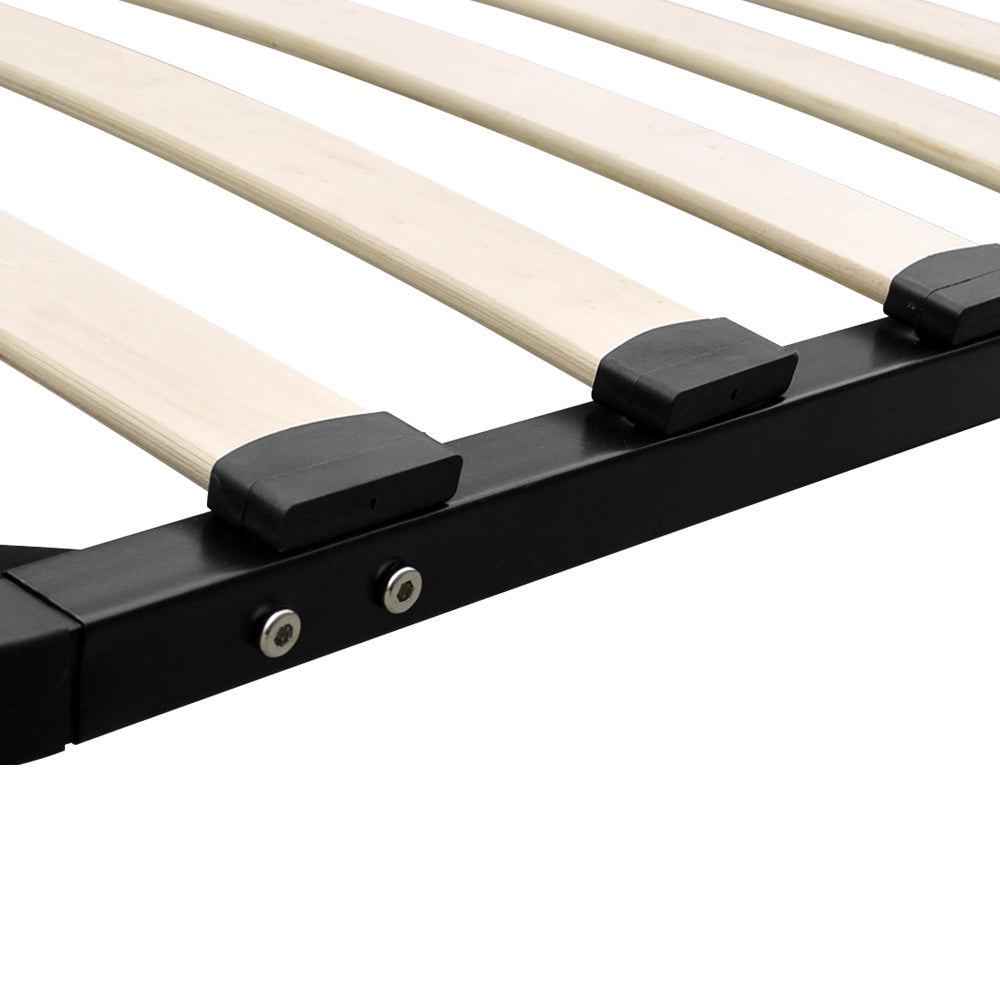 Artiss Single Size Metal Bed Frame - Black