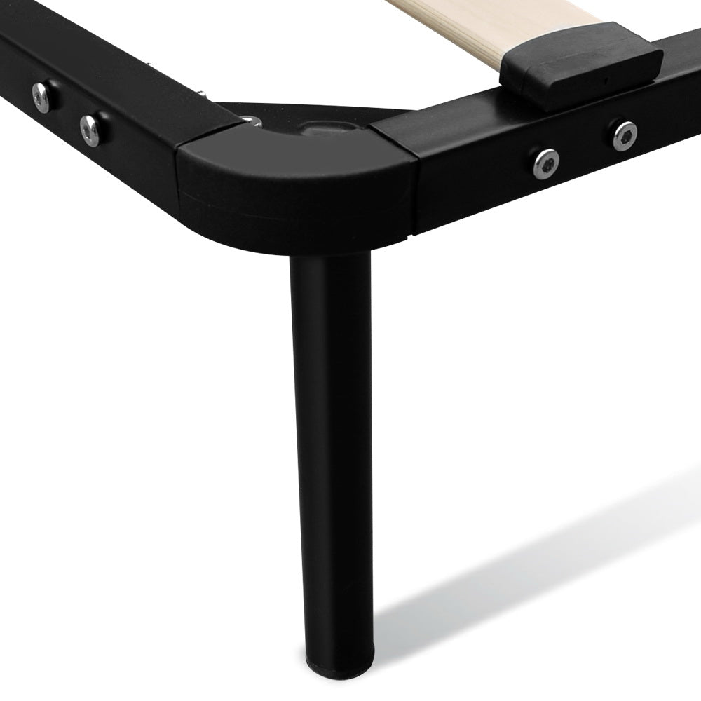 Artiss Single Size Metal Bed Frame - Black
