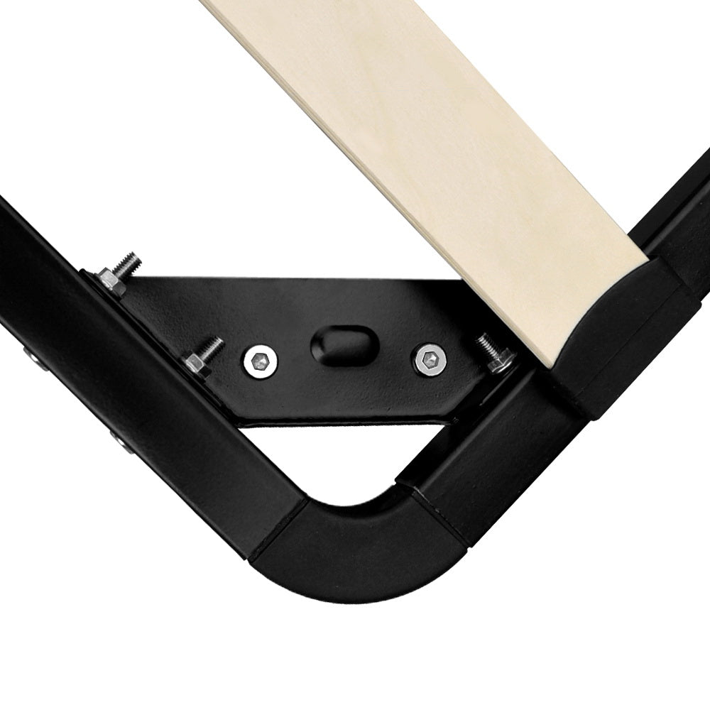 Artiss Single Size Metal Bed Frame - Black