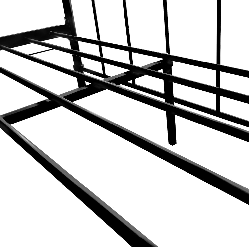 Artiss Queen Size Metal Bed Frame - Black