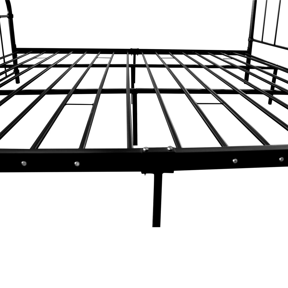 Artiss Queen Size Metal Bed Frame - Black