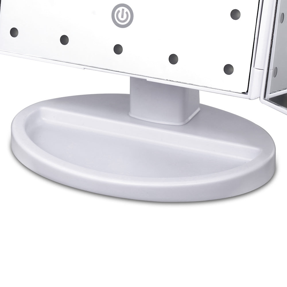 Embellir LED Tri-Fold Make Up Mirror