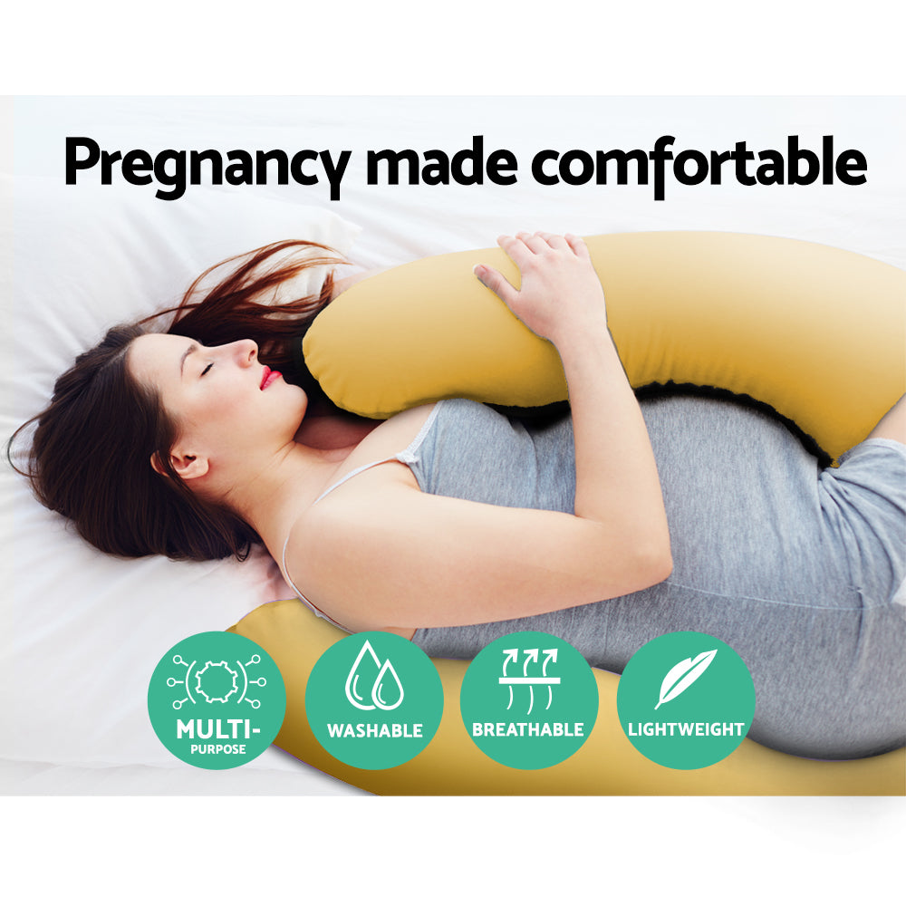 Cuddly Baby Maternity Pregnancy Pillow Nursing Feeding Boyfriend Body Pillows