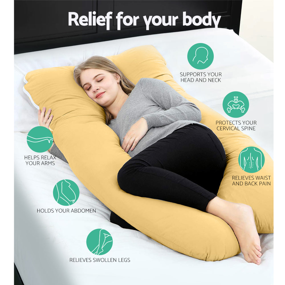 Cuddly Baby Maternity Pregnancy Pillow Nursing Feeding Boyfriend Body Pillows