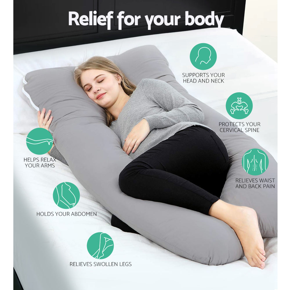Cuddly Baby Maternity Pregnancy Pillow Nursing Feeding Boyfriend Body Pillows