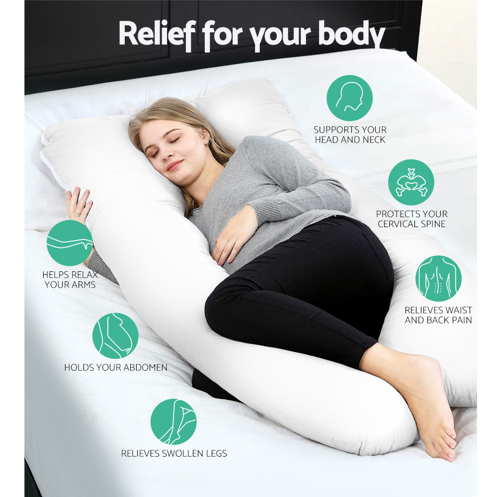 Cuddly Baby Maternity Pregnancy Pillow Nursing Feeding Boyfriend Body Pillows