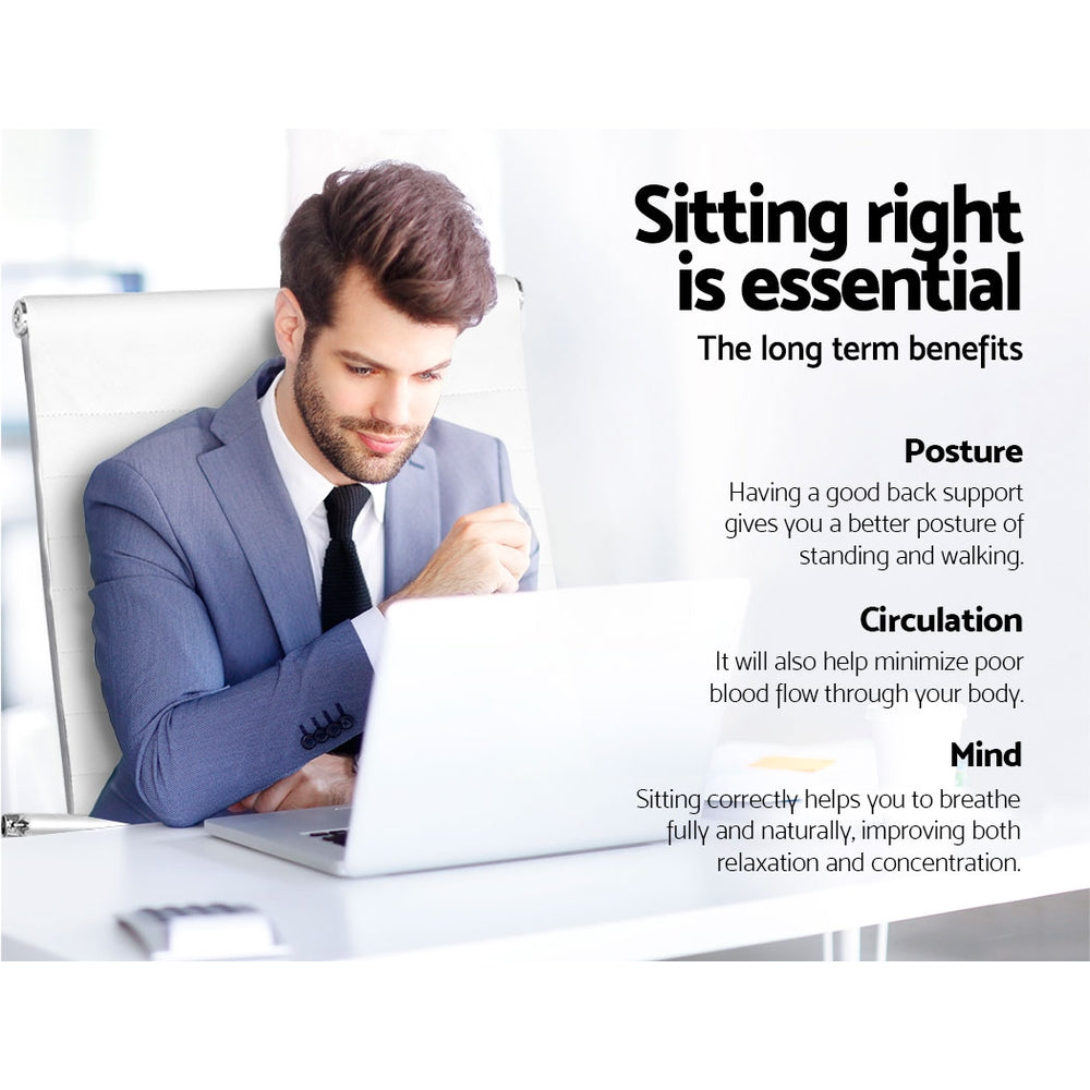 Artiss Gaming Office Chair Computer Desk Chairs Home Work Study White High Back