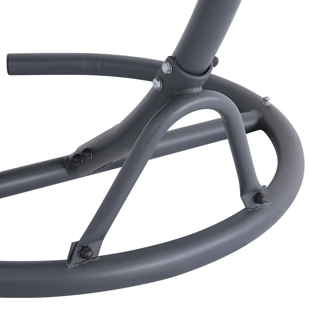 Gardeon Outdoor Swing Hammock Chair w/ Cushion Black