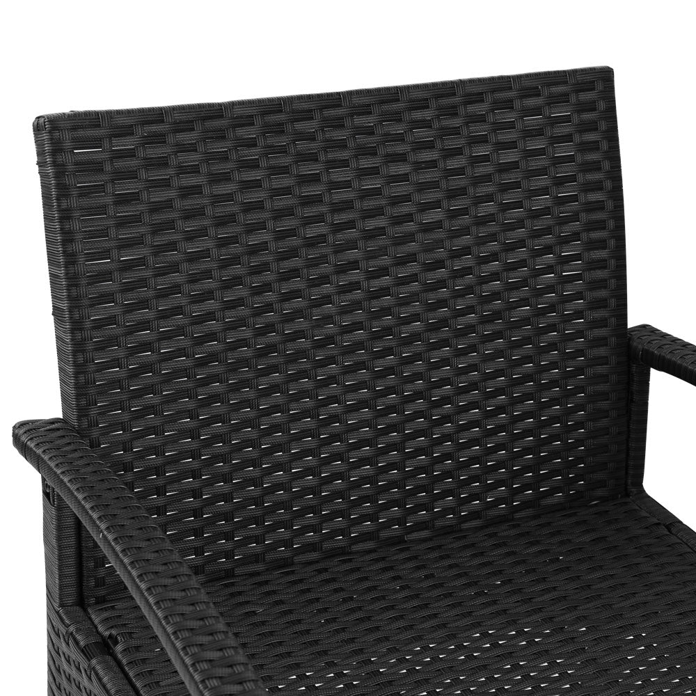 Gardeon 3-piece Outdoor Set - Black