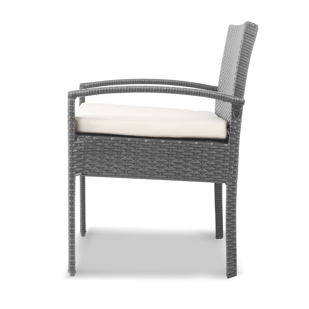Gardeon 3-piece Outdoor Set - Grey