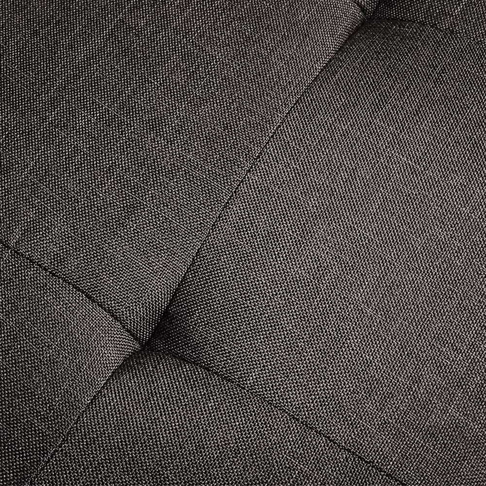 Artiss Large Fabric Storage Ottoman - Brown