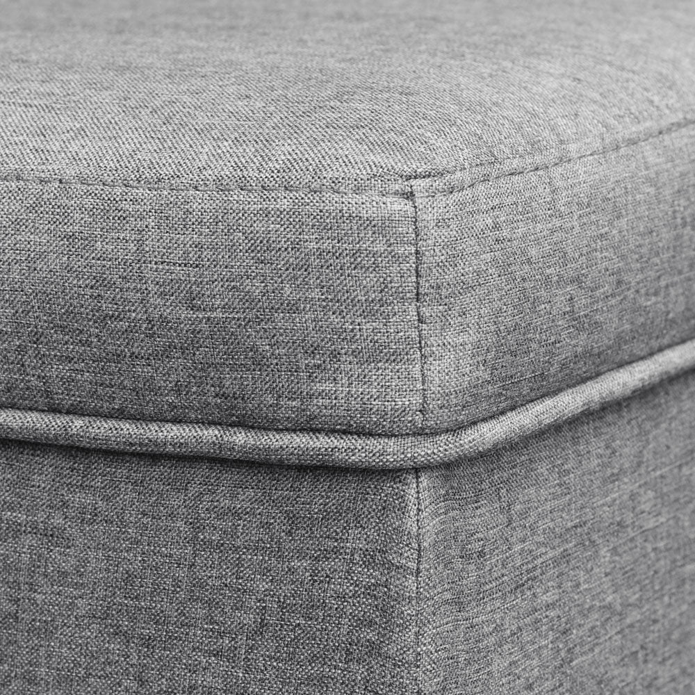 Artiss Kids Storage Ottoman - Grey