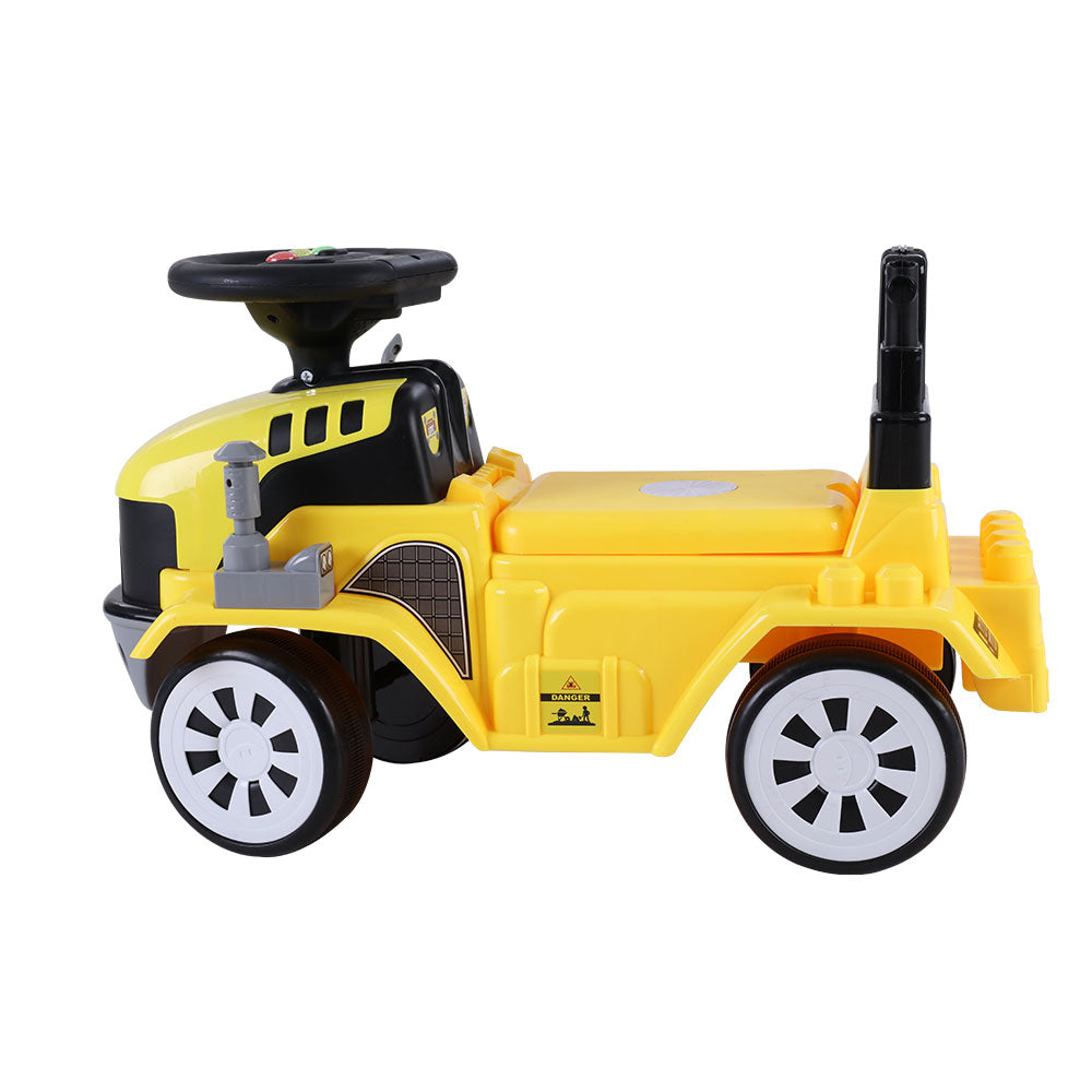 Keezi Kids Ride On Car w/ Building Blocks Toy Cars Engine Vehicle Truck Children