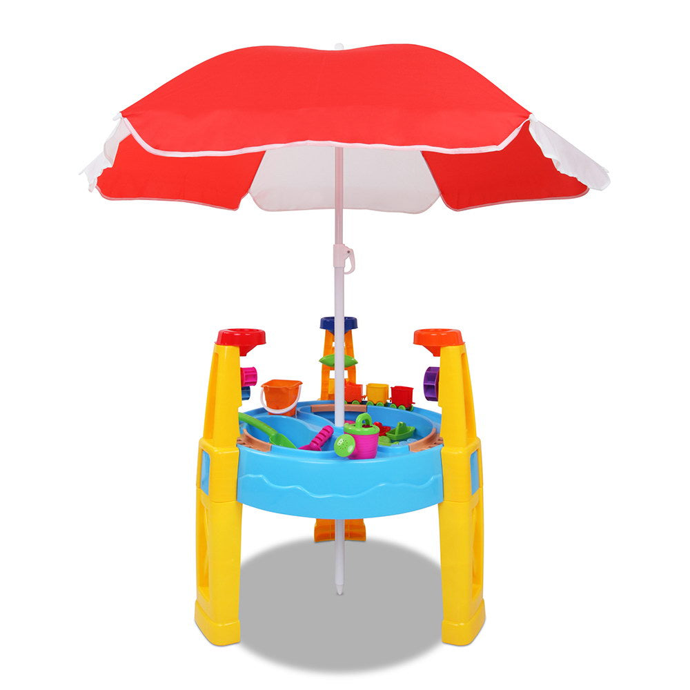 Keezi 26 Piece Kids Umbrella & Table Set