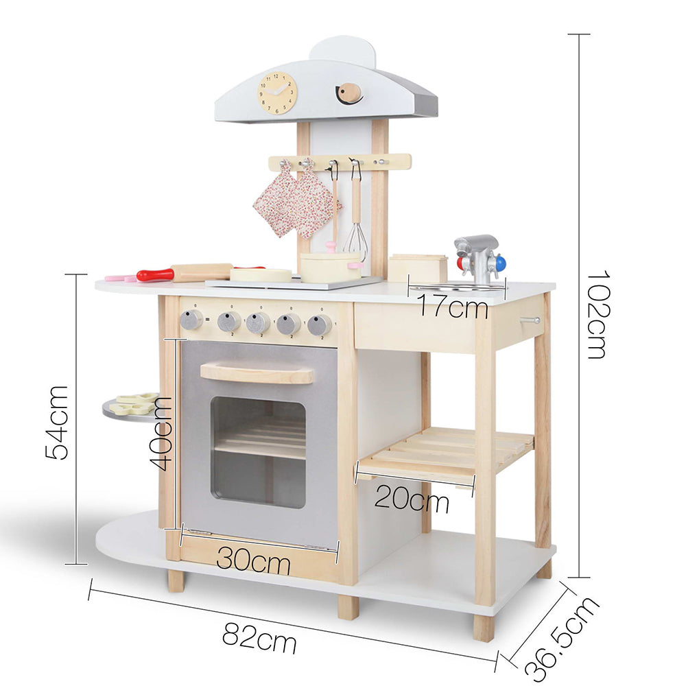 Keezi Kids Cooking Set - White