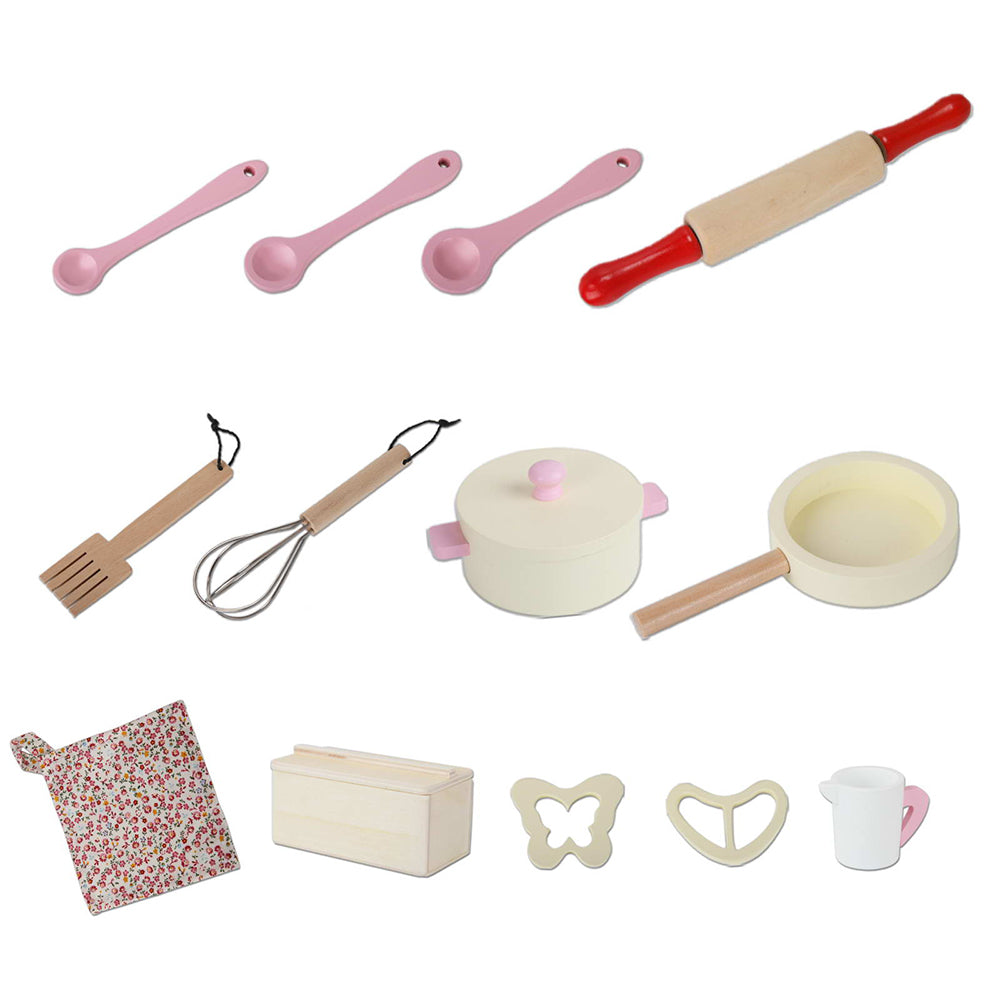 Keezi Kids Cooking Set - White