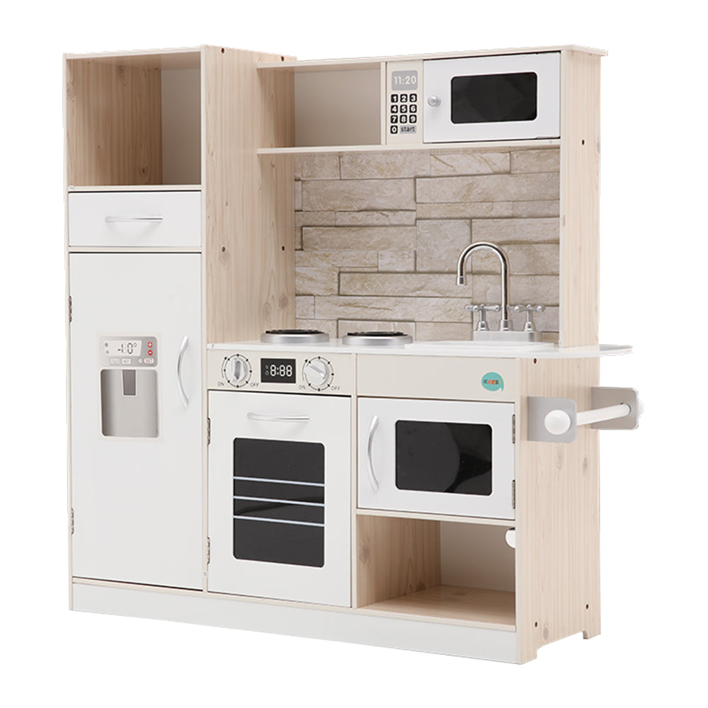 Keezi Wooden Kitchen Pretend Play Set