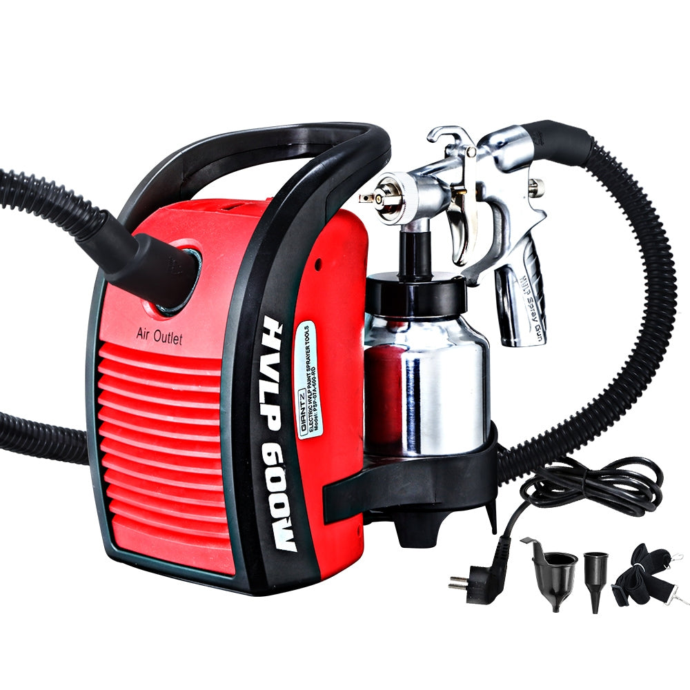 GIANTZ Electric Paint Sprayer Gun 600W HVLP DIY Spray Station Portable Strainer