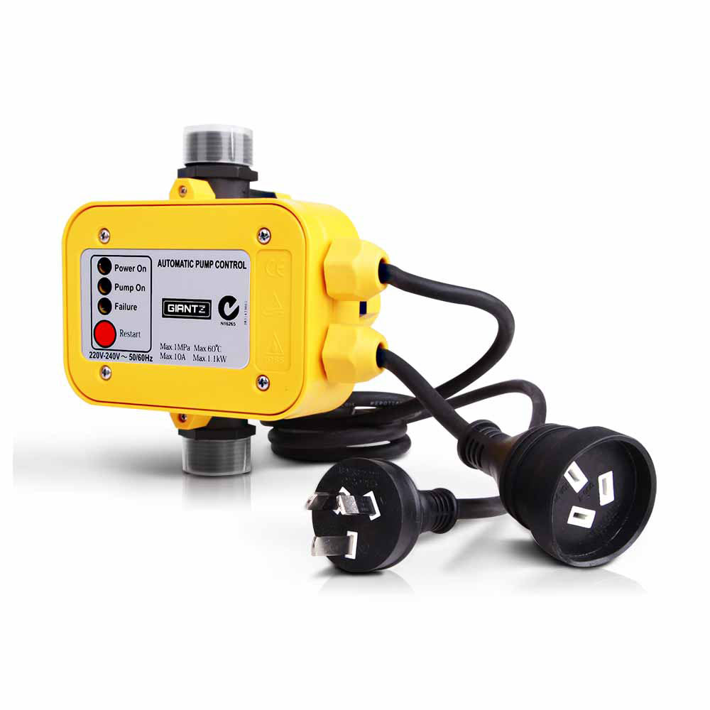 Giantz 1500W High Pressure Garden Water Pump with Auto Controller