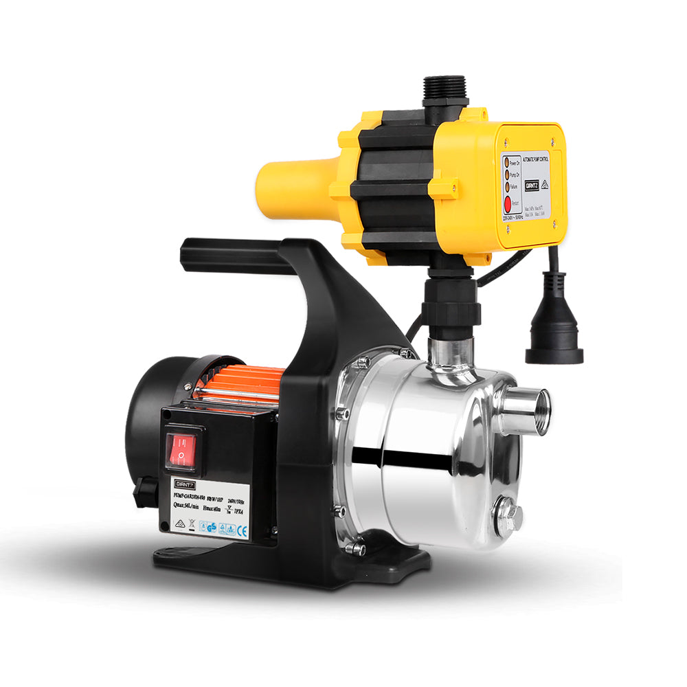 Giantz 800W High Pressure Garden Water Pump with Auto Controller