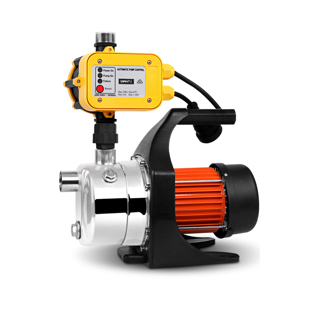 Giantz 800W High Pressure Garden Water Pump with Auto Controller