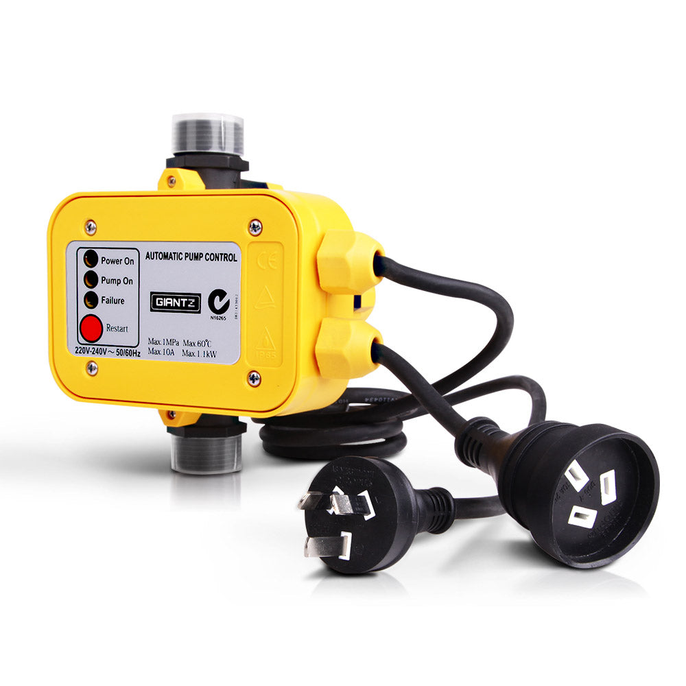 Giantz 800W High Pressure Garden Water Pump with Auto Controller