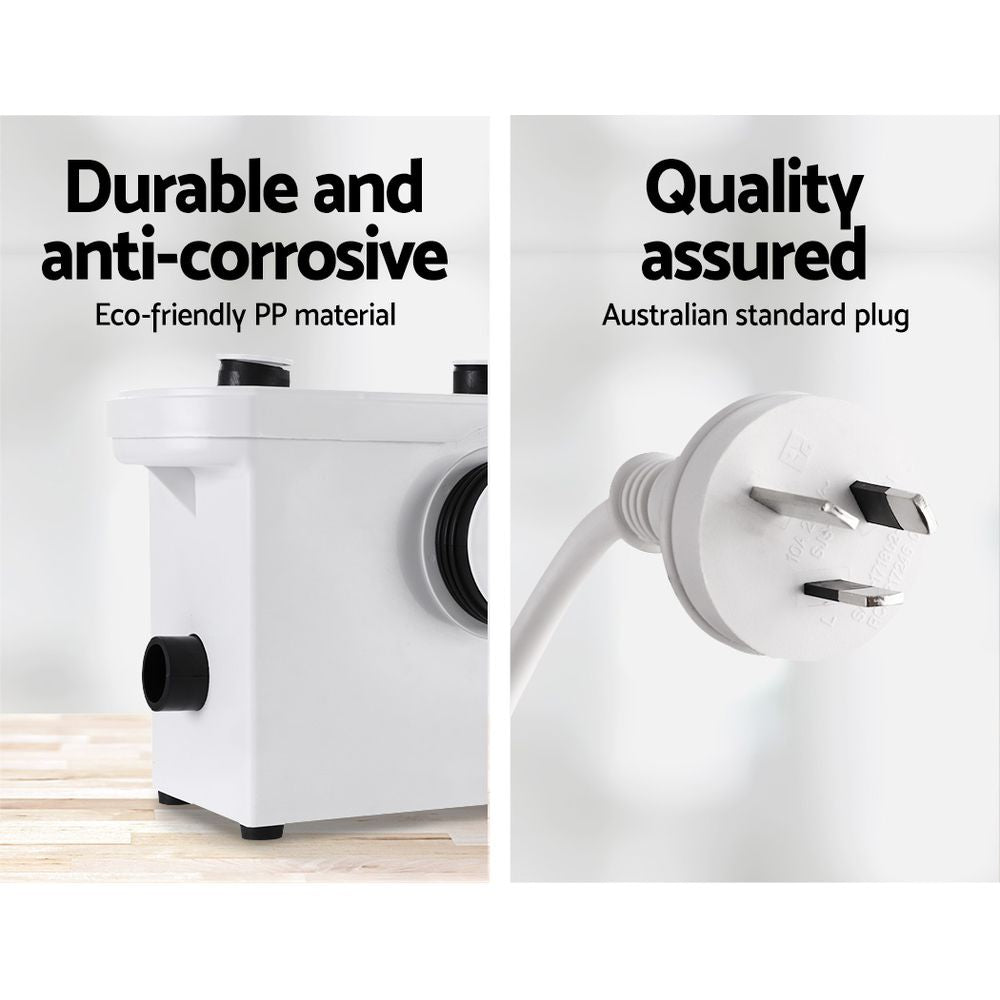 Macerator Sewerage Pump Waste Water Marine Toilet Disposal Unit Laundry Basement