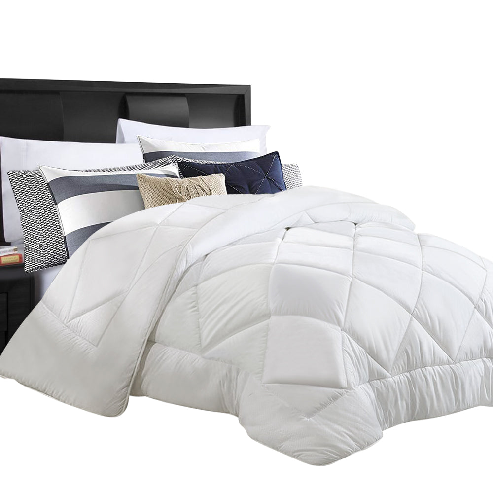 Giselle Bedding Bamboo Microfiber Microfibre Quilt Duvet Cover Doona Winter King