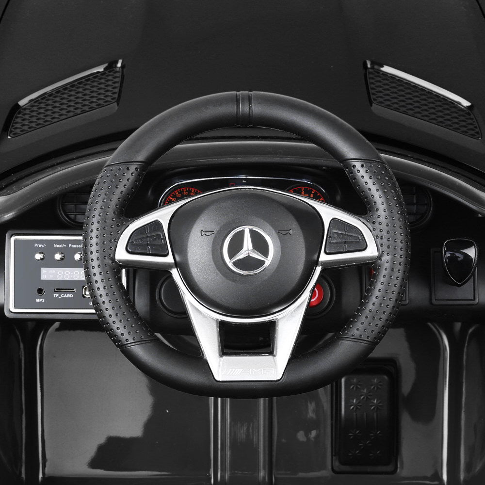 Kids Ride On Car MercedesBenz AMG GT R Electric Black