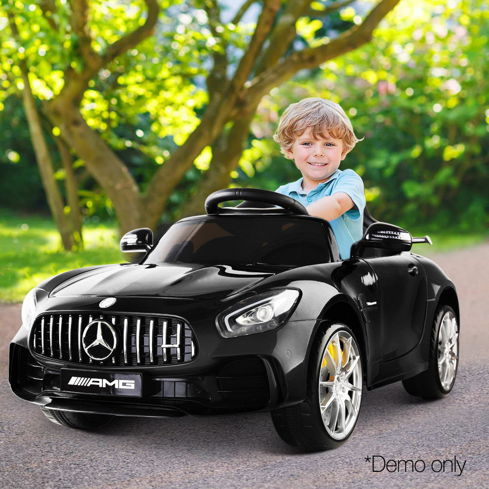 Kids Ride On Car MercedesBenz AMG GT R Electric Black