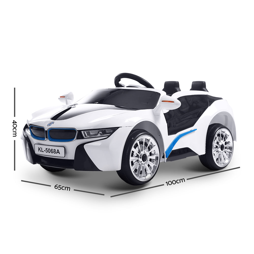 Rigo Kids Ride On Car - White