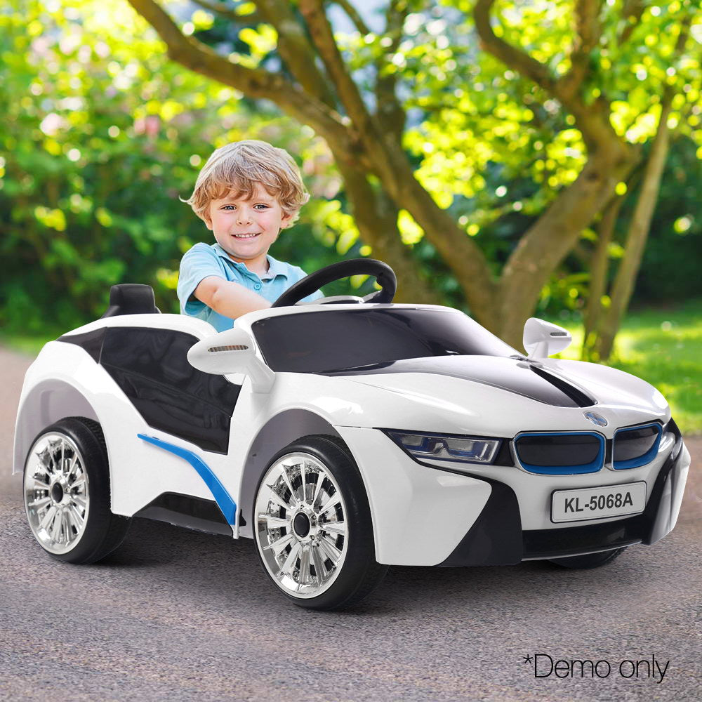 Rigo Kids Ride On Car - White