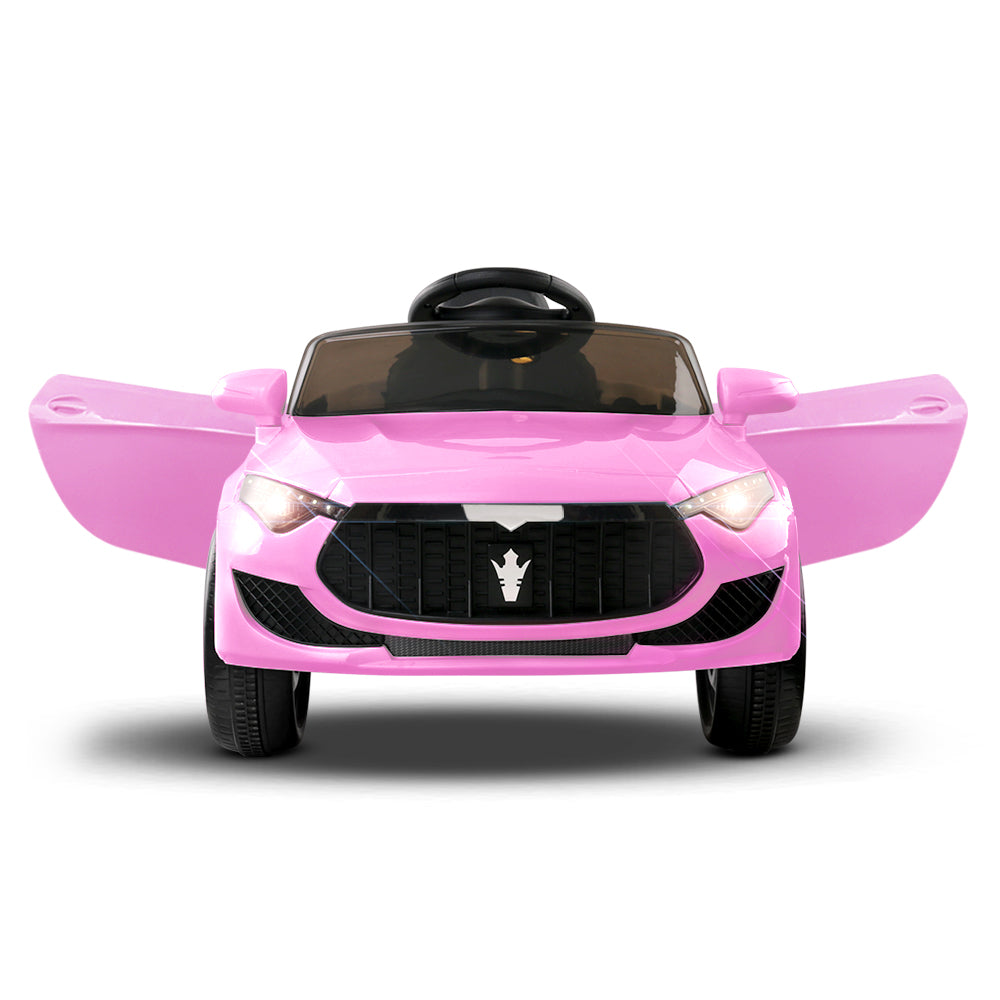 Rigo Kids Ride On Car Battery Electric Toy Remote Control Pink Cars Dual Motor