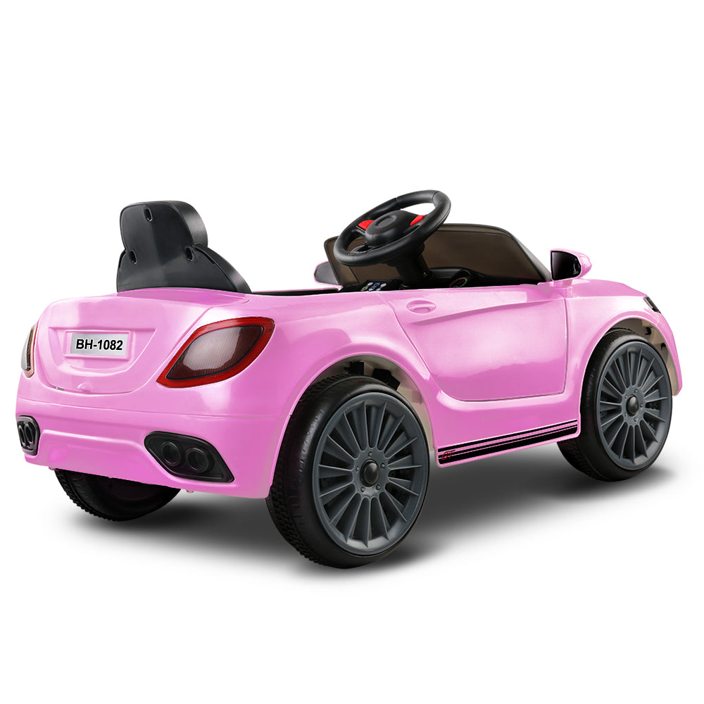 Rigo Kids Ride On Car Battery Electric Toy Remote Control Pink Cars Dual Motor