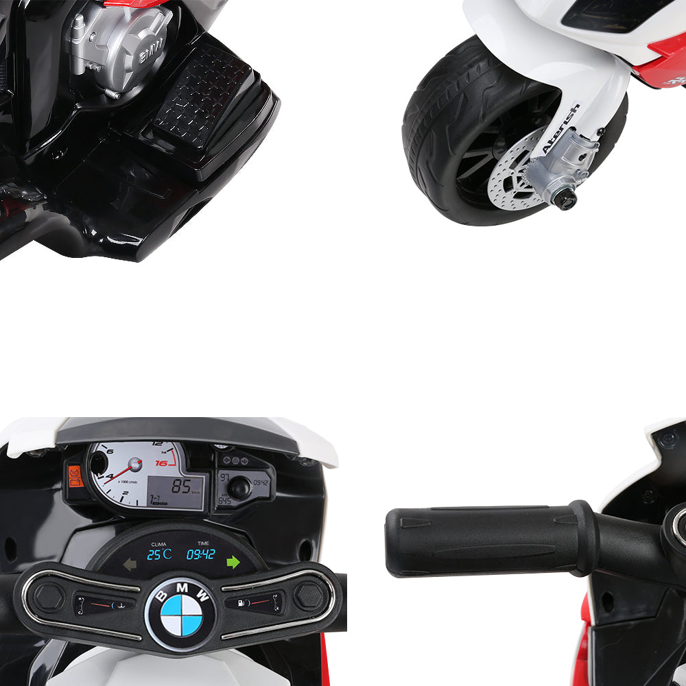 Kids Ride On Motorbike BMW Licensed S1000RR Motorcycle Car Red