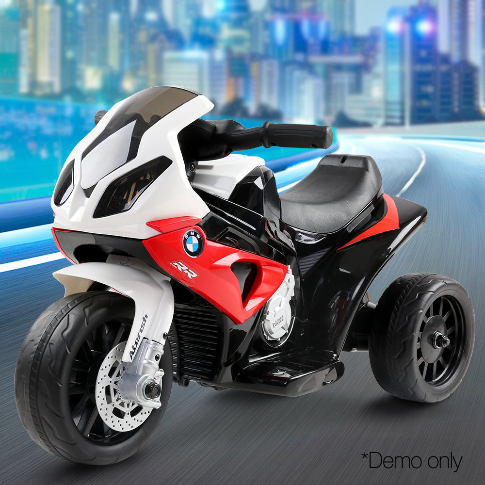 Kids Ride On Motorbike BMW Licensed S1000RR Motorcycle Car Red